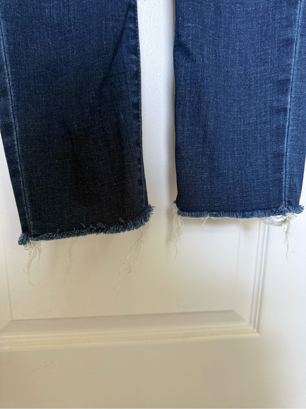 Joe's Jeans Dark Indigo High-Rise Skinny Jeans - Picture 3 of 5